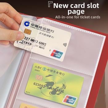 Daugiapusis kvitų ir įmokų dėklas, PP medžiaga, Tether stiliaus laikiklis, daugiasluoksnis organizatorius, pritaikymas galimas