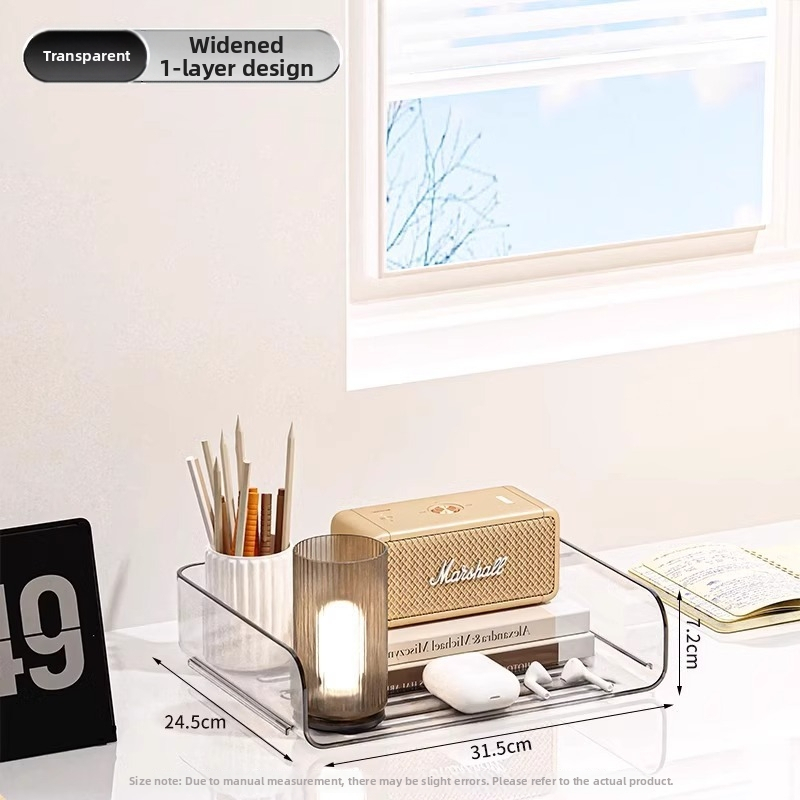 PET medžiagos biuro failų laikiklis, skaidrus daugiasluoksnis saugojimo organizatorius dokumentams, galima dėti vienas ant kito