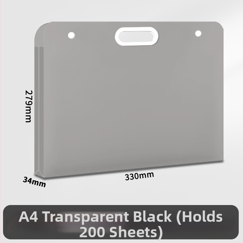 Mākslas albums un portfeļa mapīte A4/8K/4K, plastmasas materiāls, 100 lapas, biezums 50C, logotipa druka pieejama