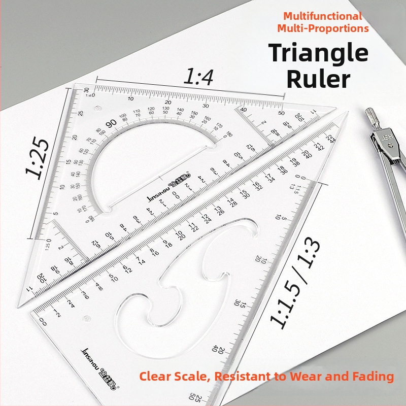 Golden Monkey kompasų rinkinys mechaniniam ir architektūriniam braižymui – CAD įrankių rinkinys, neelektrinis, Vaikų dienos dovana