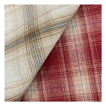 Țesătură din bumbac 100%, carouri vopsite pe fire, pentru primăvară și vară