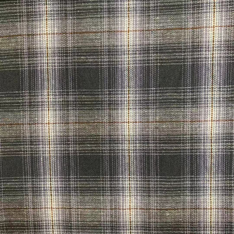 Țesătură din bumbac 100%, carouri vopsite pe fire, pentru primăvară și vară