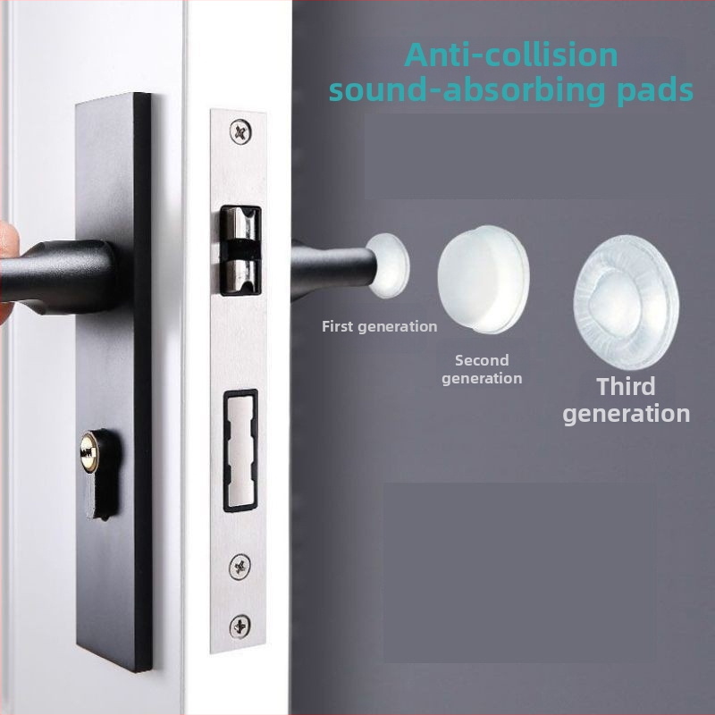 Silīcija antišoka daļiņas skapjiem un mēbelēm – klusa triecienu absorbēšana, buferpaliktņi un pretslīdēšanas paliktņi