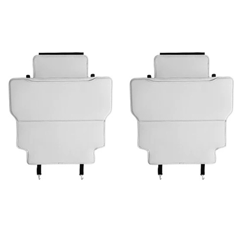 Προστατευτικό πίσω καθίσματος αυτοκινήτου — δερμάτινο με γέμισμα σπογγώδες, εκτύπωση λογότυπου και παραμετροποίηση, κατάλληλο για όλες τις εποχές.