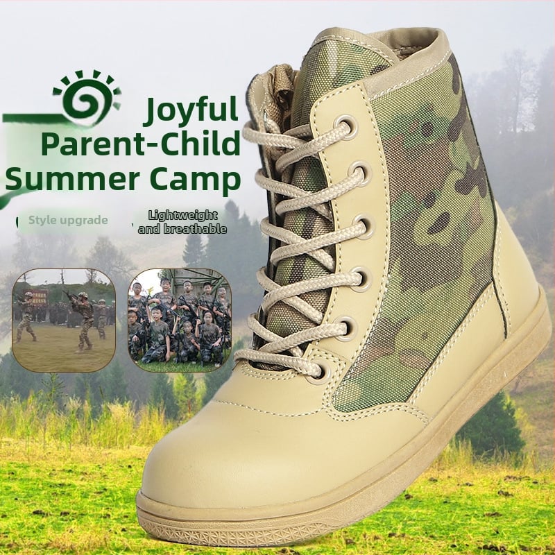 JLXY Sõjaväe stiilis välisjalanõud | veekindel materjal, unisex, igale vanuserühmale sobiv, treeninguks ja matkamiseks