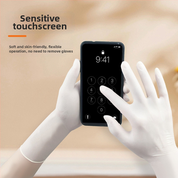 Vienkartinės nitrilo pirštinės, 7 g kiekvienai pirštinei, iš Super Protective, pramoniniams darbams, maisto tiekimui, moksliniams tyrimams ir namų naudojimui