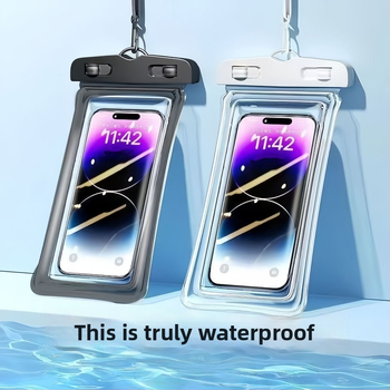 Veekindel telefoniümbris kaelarihmaga, puutetundliku ekraaniga ühilduv, PVC-materjal, veekindel kangas, sobib sukeldumiseks ja välitegevusteks