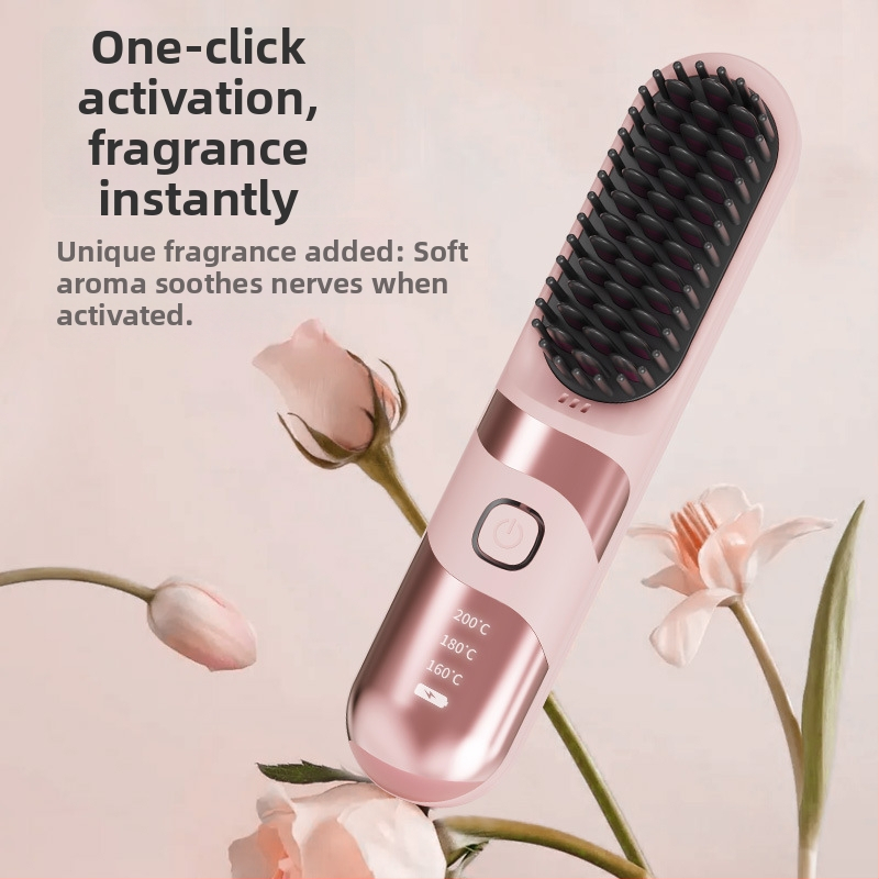 Juhtmevaba turmaliin-keramika juuksehari, kahekordne kasutus, 3 temperatuurivalikut, 30W, LCD-ekraan