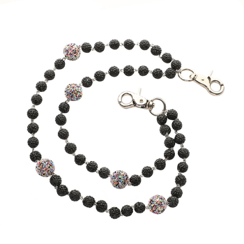 Vöökaelae savi diamaadi kuulikud – käsitsi valmistatud kõvernõelaga keha ahel, 10 mm helmmed, Bränd Looking at the Tang Dynasty, Kevad 2025