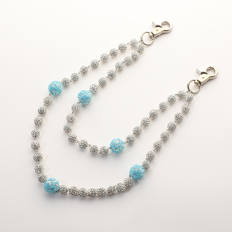 Vöökaelae savi diamaadi kuulikud – käsitsi valmistatud kõvernõelaga keha ahel, 10 mm helmmed, Bränd Looking at the Tang Dynasty, Kevad 2025