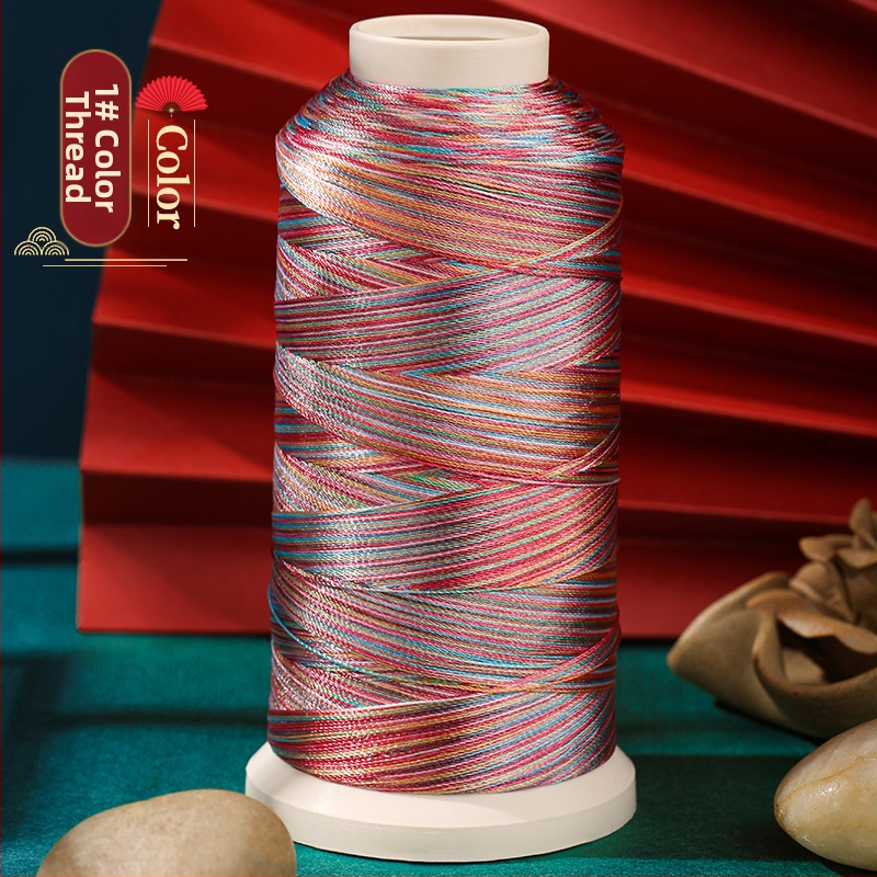 Dragon Knot 3-siūlų rankų mezginys nailoninė apyrankė