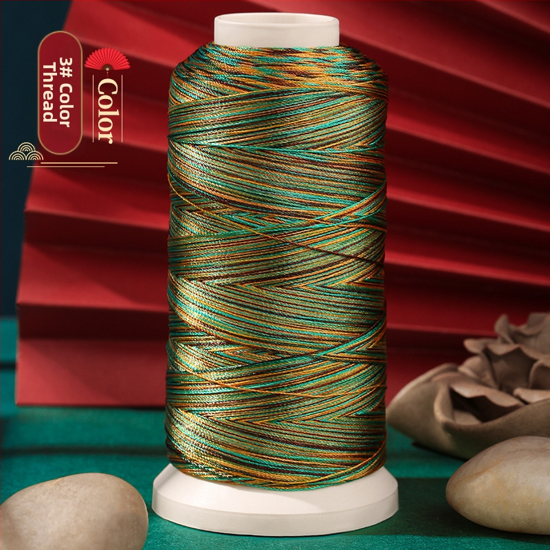 Dragon Knot 3-siūlų rankų mezginys nailoninė apyrankė