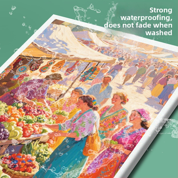 Detská akrylová farba sada od Love Beauty and Art, krabica so 24 farbami (Značka: Love Beauty and Art; Materiál: akrylová farba; Balenie: 24 farieb v krabici; Účel: gouache)