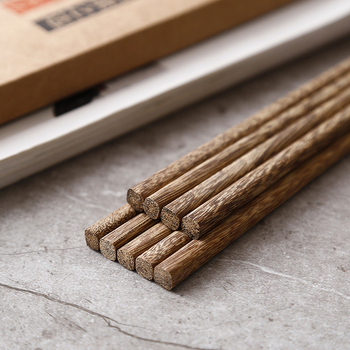 Палки за хранене от Chicken Wing Wood, японски стил, за възрастни, 10 двойки