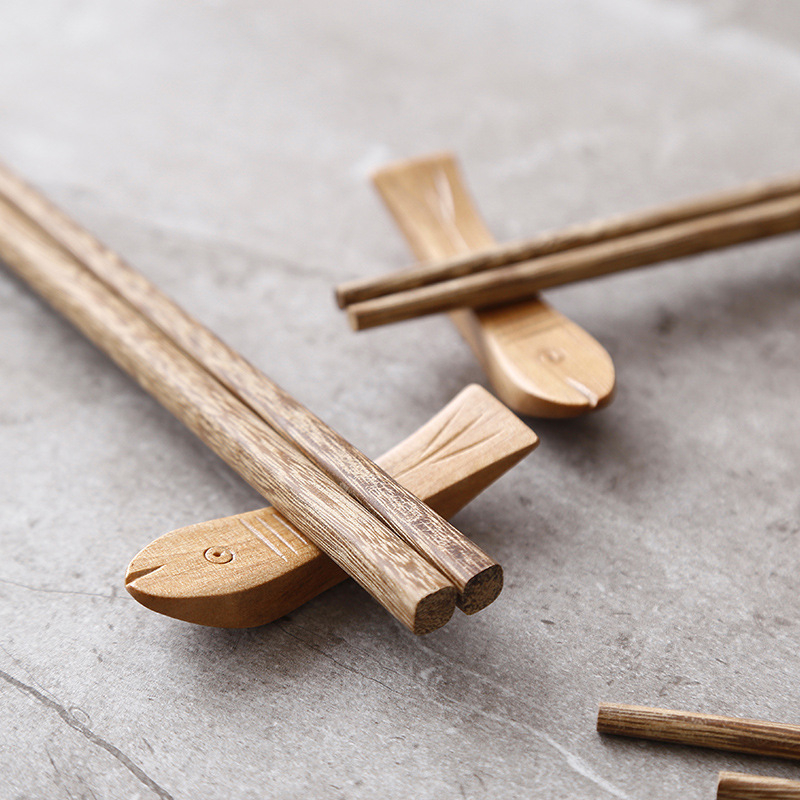 Палки за хранене от Chicken Wing Wood, японски стил, за възрастни, 10 двойки