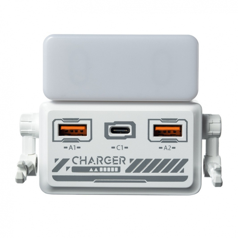 Νυχτερινό φως με δυνατότητα φόρτισης USB σε πρίζα, τηλεχειριστήριο, γρήγορη φόρτιση υψηλής ισχύος, πολλές θύρες USB