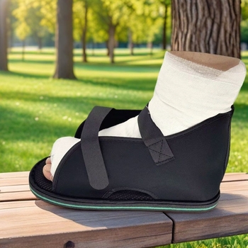 EVA zaštitne cipele za prijelome stopala, model 025, podesivog dizajna, otvoreni ulaz