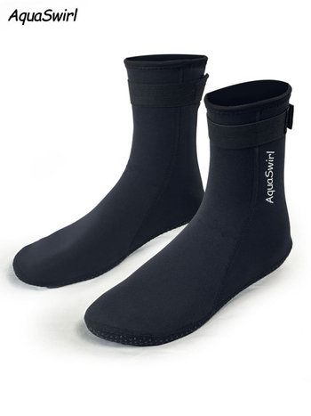 3 mm neopreenist sukeldumissokid – libisemisvastased, kulumiskindlad, pahkluu kaitse, mugavad (bränd: Acha saivi)