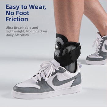 Nelix hüppeliigese toetus rehabilitatsiooniks – Põhiline materjal: Velcro-kinnitusrihm; Täiskasvanutele; Kategooria: hüppeliigese toetus; Kaitstav kehaosa: hüppeliiges