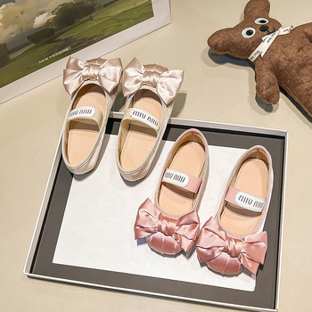 Laste PU baleriinad Velcro-kinnitusega, madal ülaosa, kummist tallaga, veekindlad ja kulumiskindlad