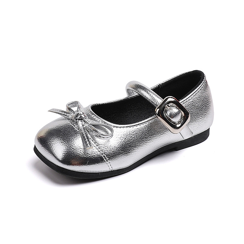 Tüdrukute tantsukingad, korea stiilis, Velcro-kinnitus, PU ülemine, kummist talla