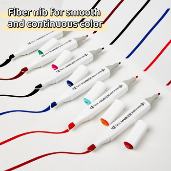 Dvostrani marker za učenike i djecu — brend Shands