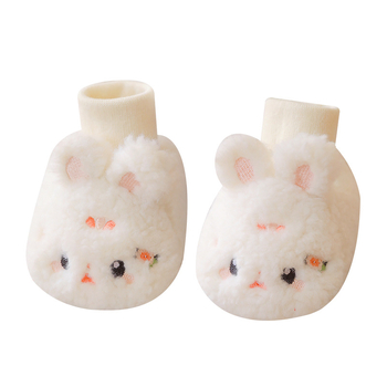 Beebide suede ülaosaga ja plüüsiga vooder, cartoon muster, kõrge varv, sobib 0-36 kuu, talv-sügis