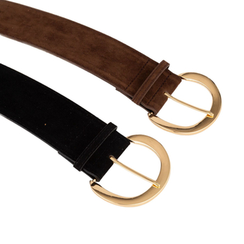 Ženski široki kaiš s pin kopčom, umjetna koža, kopča od legure, širina preko 4 cm