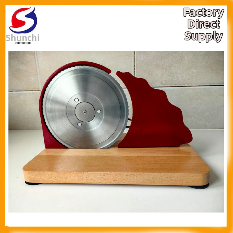 Rankinis duonos pjaustytuvas namų naudojimui – Duonos pjaustymo įrenginys, Ženklas Xinlin/Shunchi, Kilmės vieta: Maanshan, Peilio medžiaga: 420U6, Specialūs kepimo įrankiai