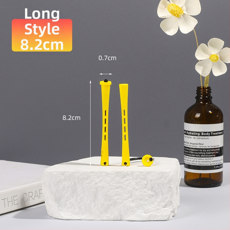 Sükliline juuksekuju tööriistade komplekt perm-bariga, kaetud kummipaelaga, PP materjal, Han Rong kaubamärk