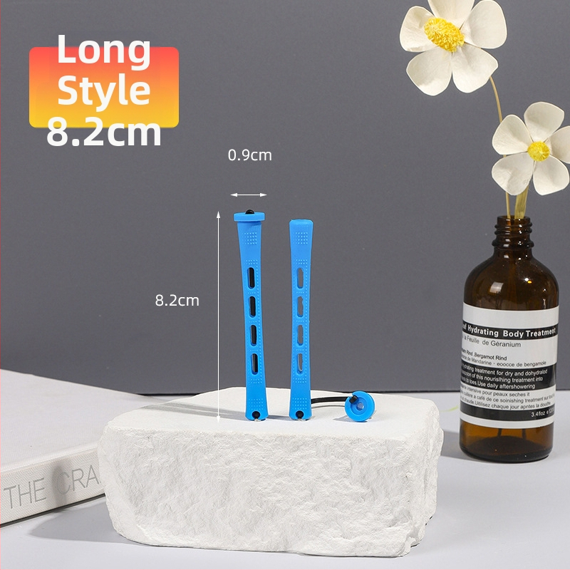 Sükliline juuksekuju tööriistade komplekt perm-bariga, kaetud kummipaelaga, PP materjal, Han Rong kaubamärk