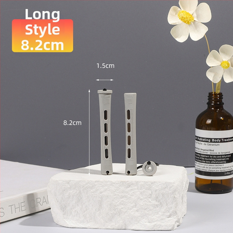 Sükliline juuksekuju tööriistade komplekt perm-bariga, kaetud kummipaelaga, PP materjal, Han Rong kaubamärk