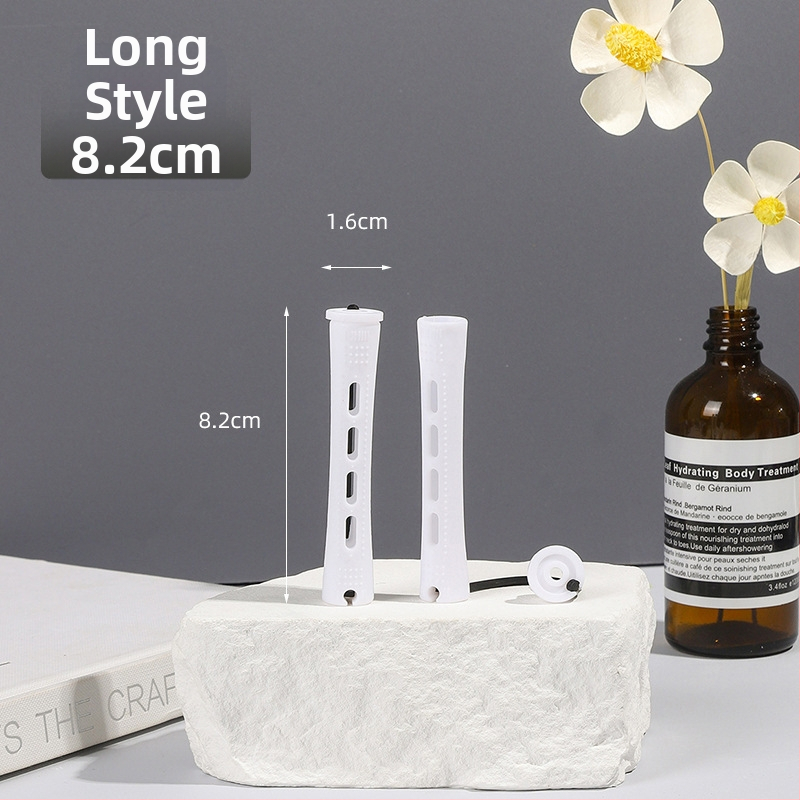 Sükliline juuksekuju tööriistade komplekt perm-bariga, kaetud kummipaelaga, PP materjal, Han Rong kaubamärk