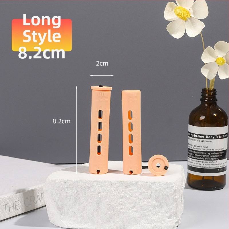 Sükliline juuksekuju tööriistade komplekt perm-bariga, kaetud kummipaelaga, PP materjal, Han Rong kaubamärk