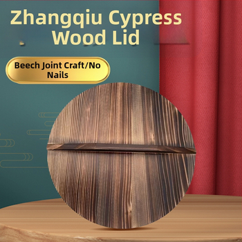 Geležinė puoda su eglės medžio dangčiu, mn-546, anti-retro stilius, 0.6 kg, pritaikymas