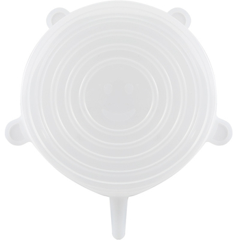 Set de 6 capace pentru frigider și boluri – plastic – design modern simplu – capace universale multifuncționale