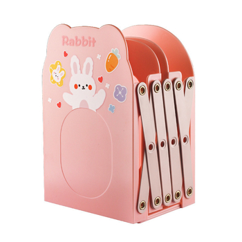 Animacinis ištraukiamas knygų laikiklis biurui, PET medžiaga, HC-9696, vienas pakuotėje, dovana paruošta