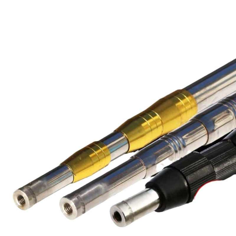 Roostevabast terasest keevitatud integreeritud vard, teleskoopne, mitmeosaline disain, kaal 1000 g