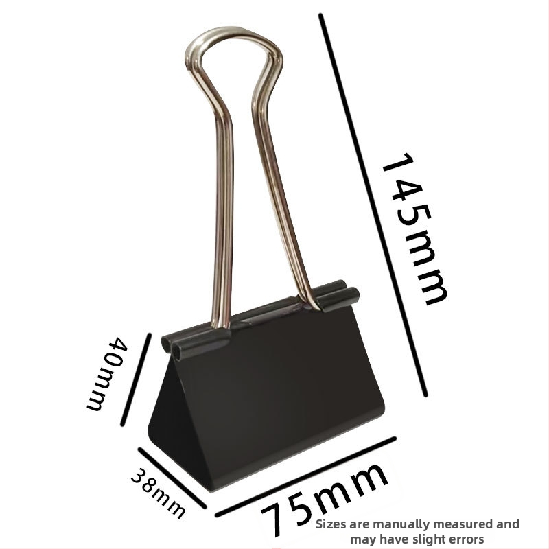 Ming Baijia metalo ilgo uodegos klipsas pie piešimo lentos ir dovetail klipas – biuro bylų klipsas