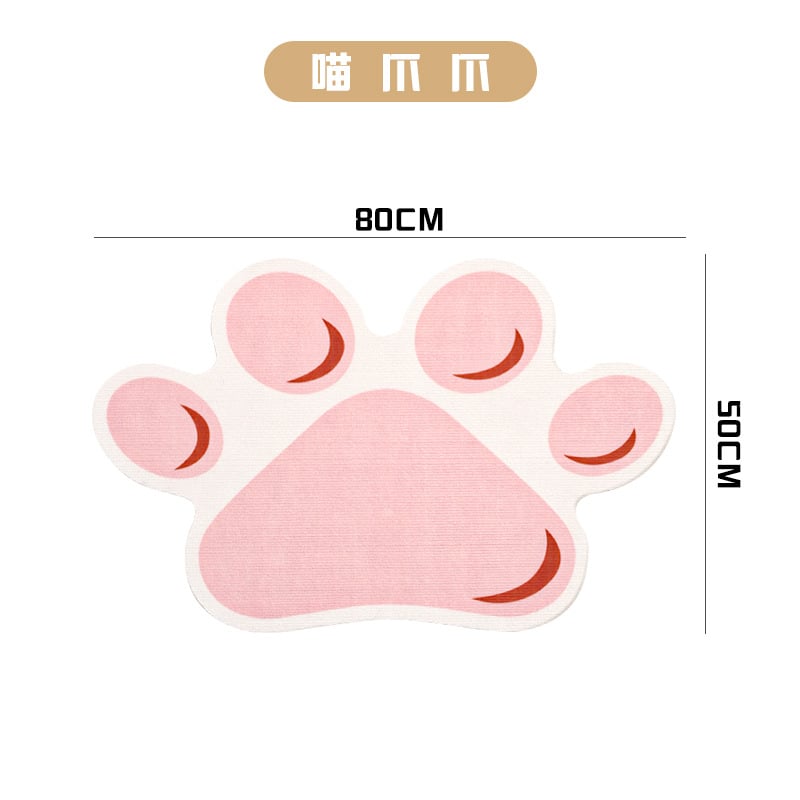 Katės šukavimo lenta – sieninis lipdukas, cartoon dizainas, atspari dėvėjimui, poliesteris, WB prekės ženklas, 100 vnt dėžėje