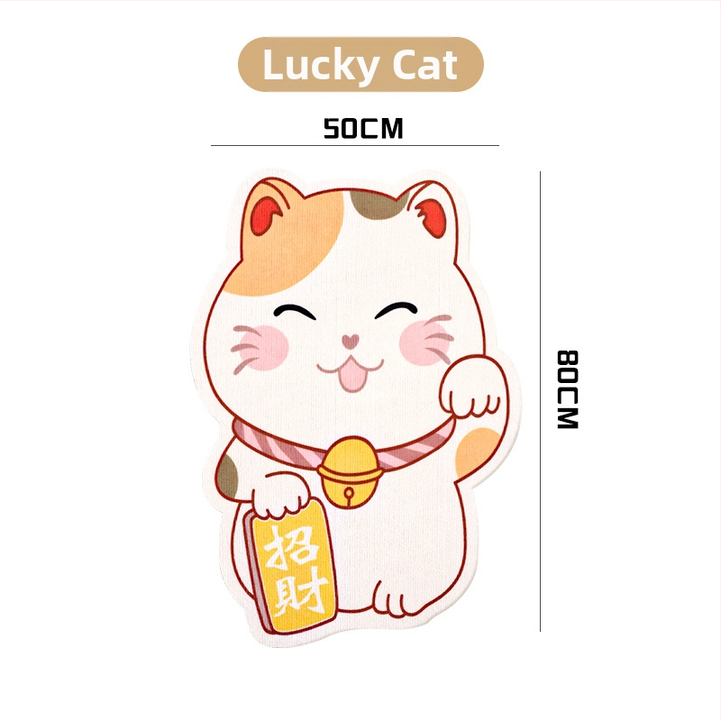 Katės šukavimo lenta – sieninis lipdukas, cartoon dizainas, atspari dėvėjimui, poliesteris, WB prekės ženklas, 100 vnt dėžėje