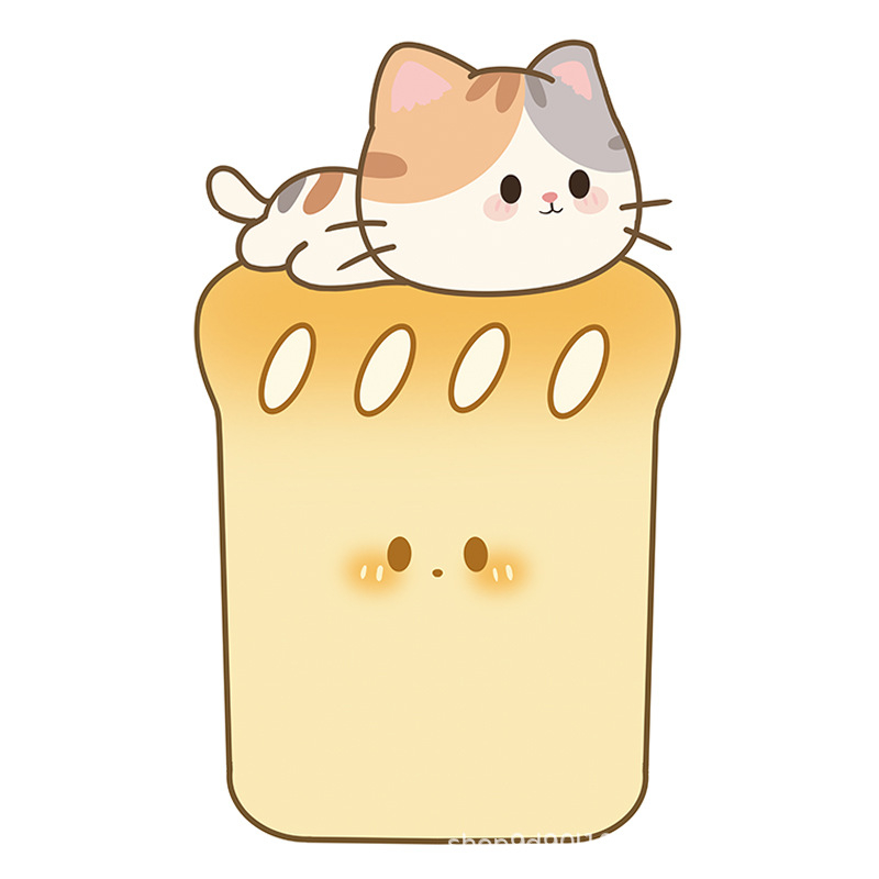 Katės šukavimo lenta – sieninis lipdukas, cartoon dizainas, atspari dėvėjimui, poliesteris, WB prekės ženklas, 100 vnt dėžėje