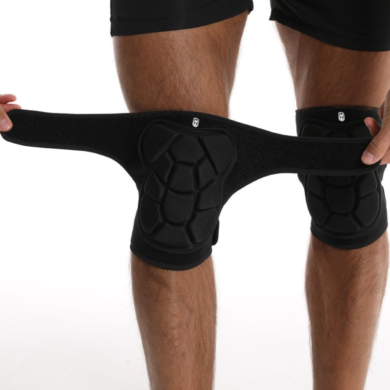 Wosweir põlvekaitsmed – Polüester, sobivad suusatamiseks, rulluisutamiseks, tantsimiseks ja taktilisele roomamisele; universaalne sobivus; kaitseb põlvele