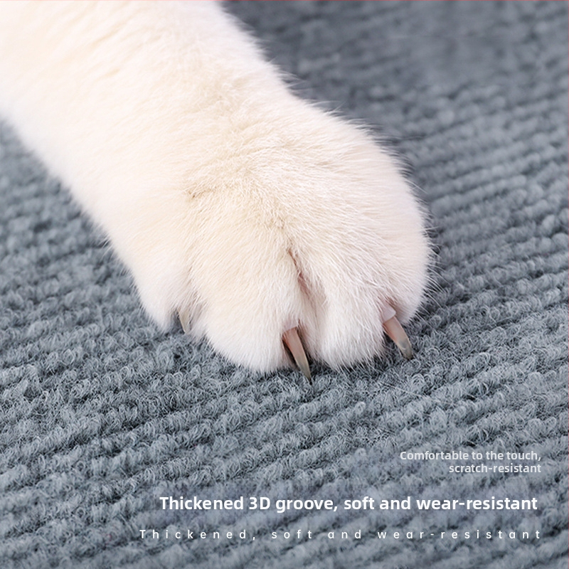 Water Wood Vertikālā sienas kaķu skrāpju plāksne – izturīga pret nodilumu, nesatur pūku, pašlīmējošā sienas uzlīme, Materiāls: paklāja audums, mīļš stils