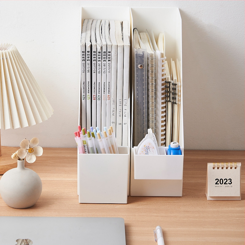 Panhui PH3058 plastmasas galda failu plaukts birojam, neto svars 500 g, iepakojums 24 gab.