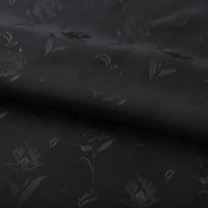 Material jacquard damascu - amestec rayon-viscose, model floral cluster, potrivit pentru cheongsam și Hanfu, patru sezoane