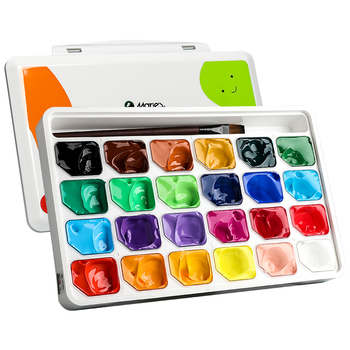 Sada akrylových farieb Marley/Marie’s, 30 ml, v balení v krabici, na akrylovú a gouache maľbu