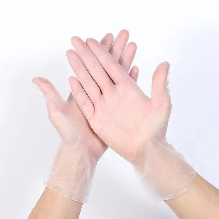 Vienkartinės PVC masažo pirštinės grožio salonams – neslystantis paviršius, skaidrus dizainas, pritaikoma