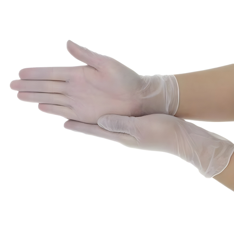 Vienkartinės PVC masažo pirštinės grožio salonams – neslystantis paviršius, skaidrus dizainas, pritaikoma