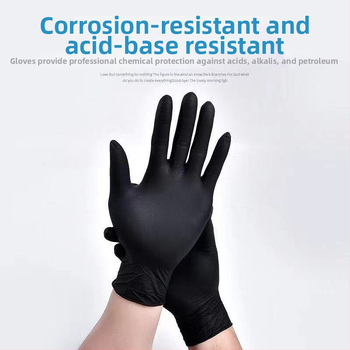 Vienkartinės nitrilo pirštinės tatuiravimui ir grožiui – antakių tatuavimas ir lūpų balinimas, 50 pakuočių